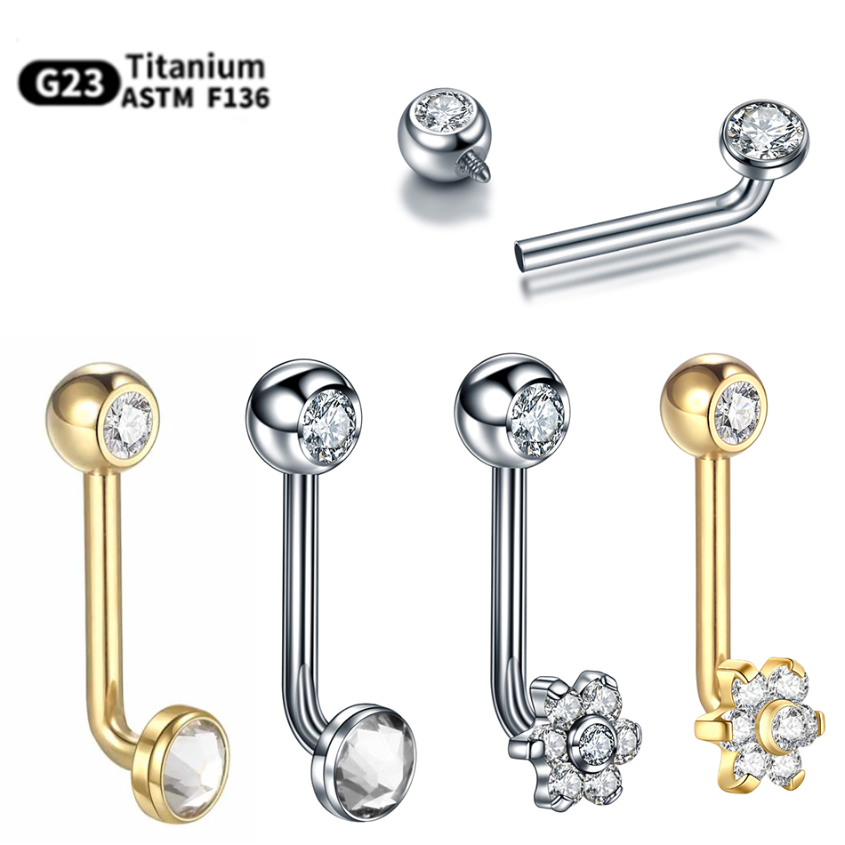 Body Jewelry Vch - 1PC Titanium Christina Vertical Hood Piercings