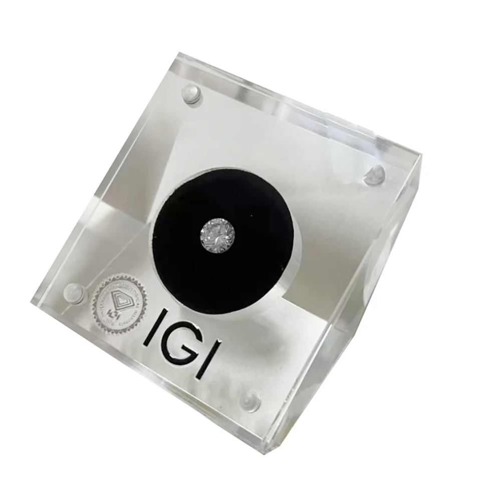 Body Jewelry Vch - Clear Diamond Storage Box Transparent Loose