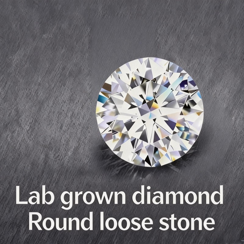 Body Jewelry Vch - Loose Round Lab Grown Diamonds 0.8mm