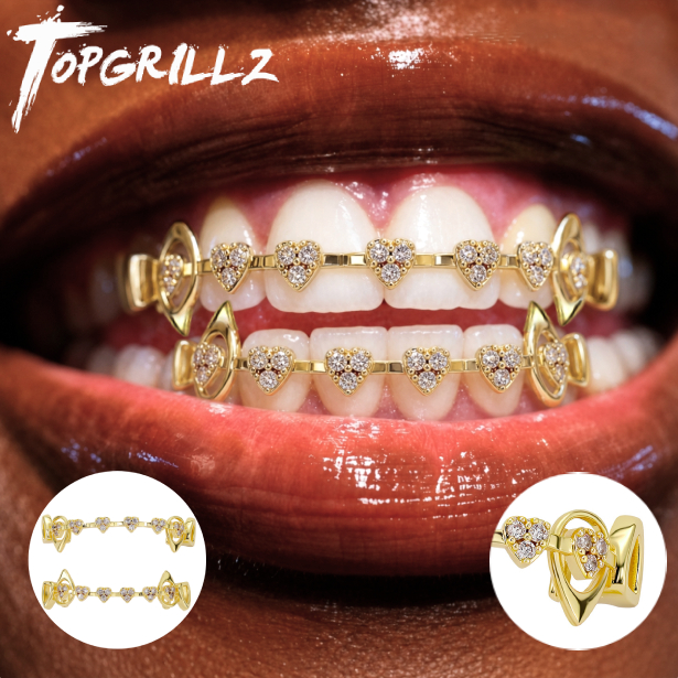 TOPGRILLZ  Hollow Heart Fang G - đánh giá và giá Body Jewelry Changing Kit