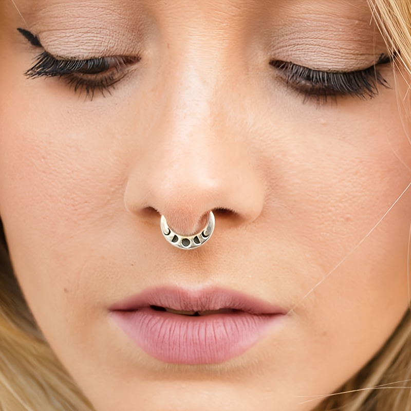 6 pieces of women's nose ring  - đánh giá và giá Body Jewelry Metal Types
