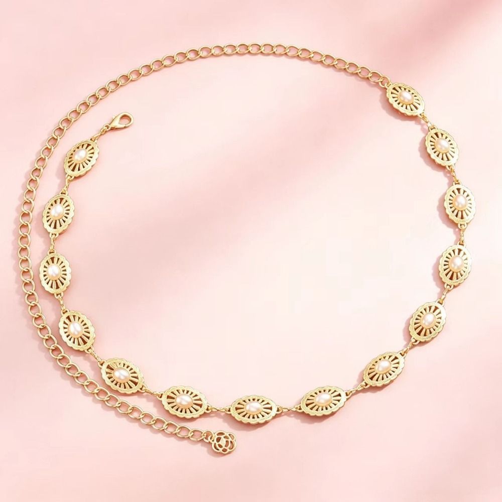 Retro Metal Chain Waist Belt M - đánh giá và giá Body Jewelry Waist Chains