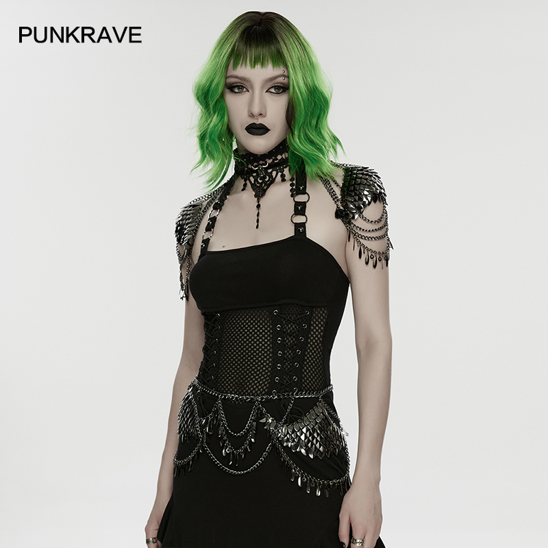 PUNK RAVE Women's Punk Aluminu - đánh giá và giá Body Jewelry Metal Types