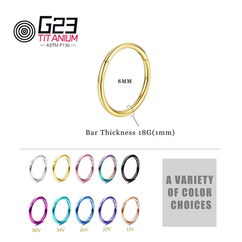 Wholesale G23 Titanium Nose Pi - đánh giá và giá Body Jewelry Implant Grade Titanium
