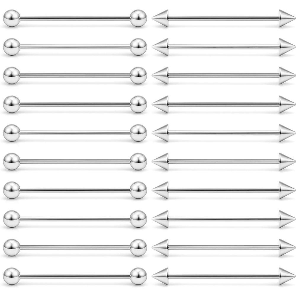 1/20Pcs Set Surgical Steel Ind - đánh giá và giá Body Jewelry Changing Kit