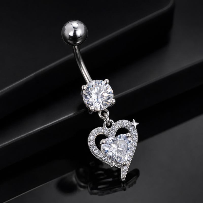 Surgical Steel Dangle Belly Bu - đánh giá và giá Body Jewelry Barbell