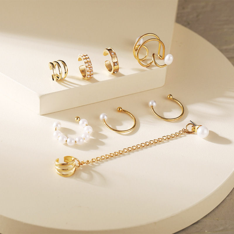 2026 Trendy Ear Stack Set Bold - đánh giá và giá Body Jewelry Cartilage Earrings