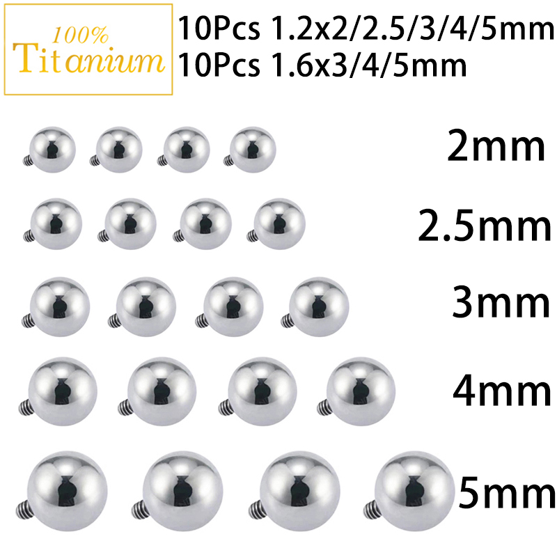 10Pc Implant Grade ASTM G23 Ti - đánh giá và giá Body Jewelry Implant Grade Titanium