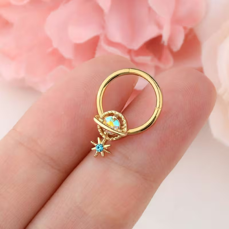 Septum Rings Planet Jewelry Su - đánh giá và giá Body Jewelry Cartilage Earrings