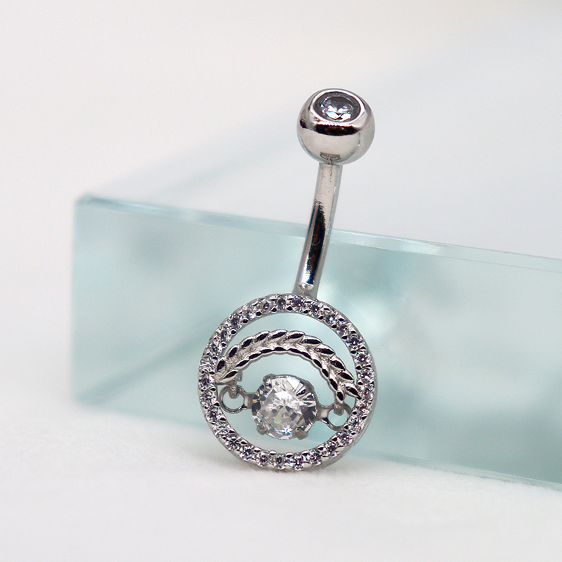 Piercing Belly Button Silver 9 - đánh giá và giá Body Jewelry Good Quality