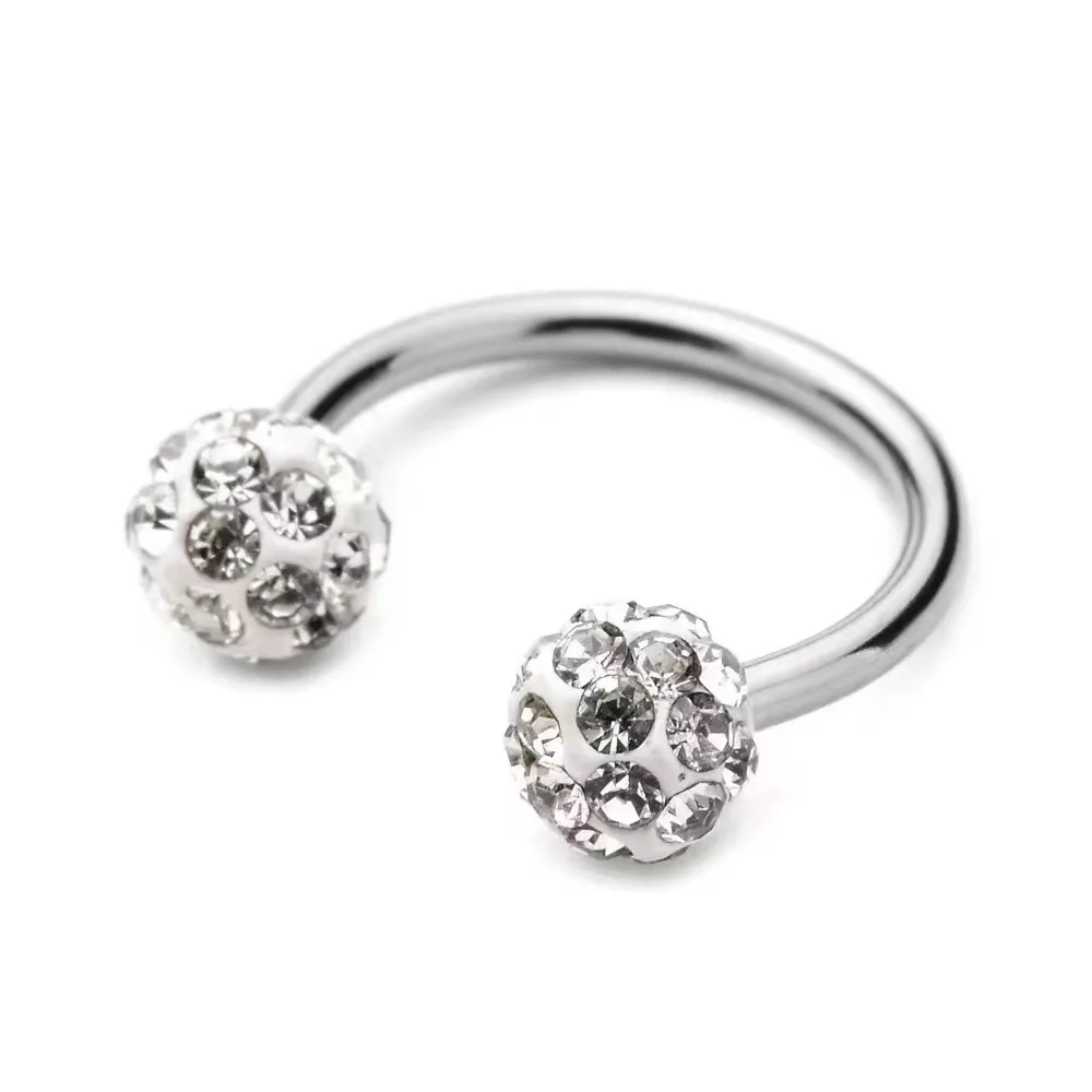 5pc Stainless Steel Rhinestone - đánh giá và giá Body Jewelry Metal Types