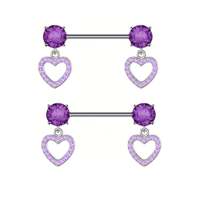 Purple Butterlfy  Nipple Pierc - đánh giá và giá Body Jewelry Changing Kit