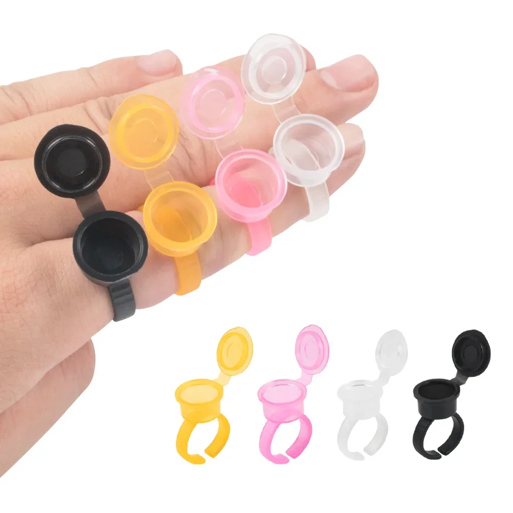 50PCS Tattoo Pigment Ink Ring  - đánh giá và giá Body Jewelry Tattoo