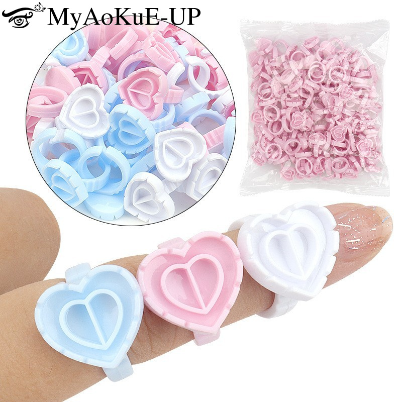 100Pcs Disposable Glue Ring Ho - đánh giá và giá Body Jewelry Tattoo