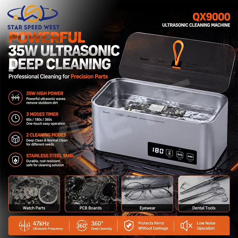 QIANLI QX9000 Ultrasonic Clean - đánh giá và giá Body Jewelry Cleaner