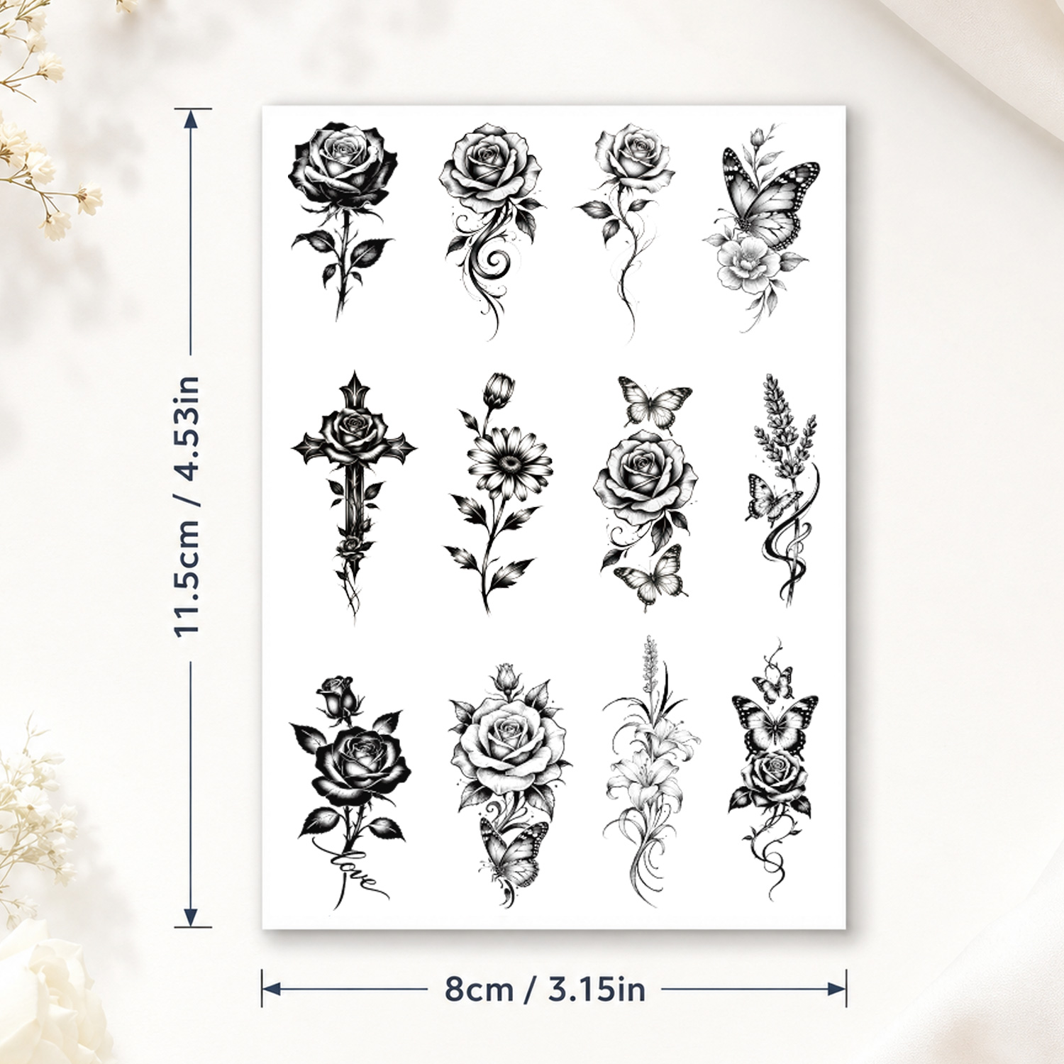 Tiny Small Semi-Permanent Temp - đánh giá và giá Body Jewelry Tattoo