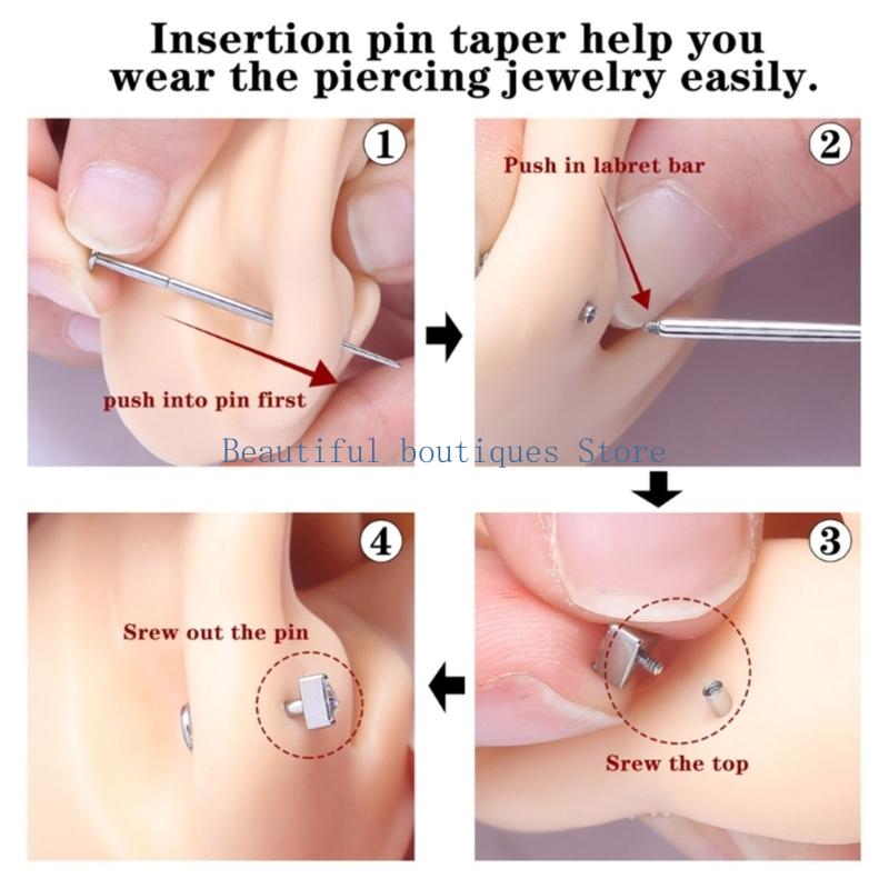 Bộ hướng dẫn xỏ khuyên thân bằ - đánh giá và giá Body Jewelry Changing Kit