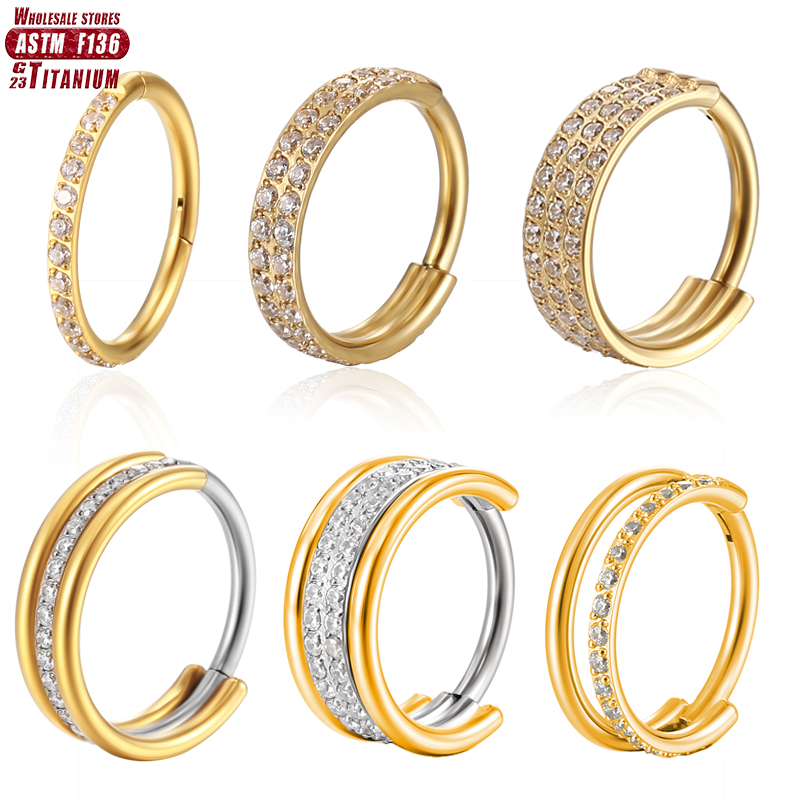 F136 Titanium Nose Ring Implan - đánh giá và giá Body Jewelry Implant Grade Titanium