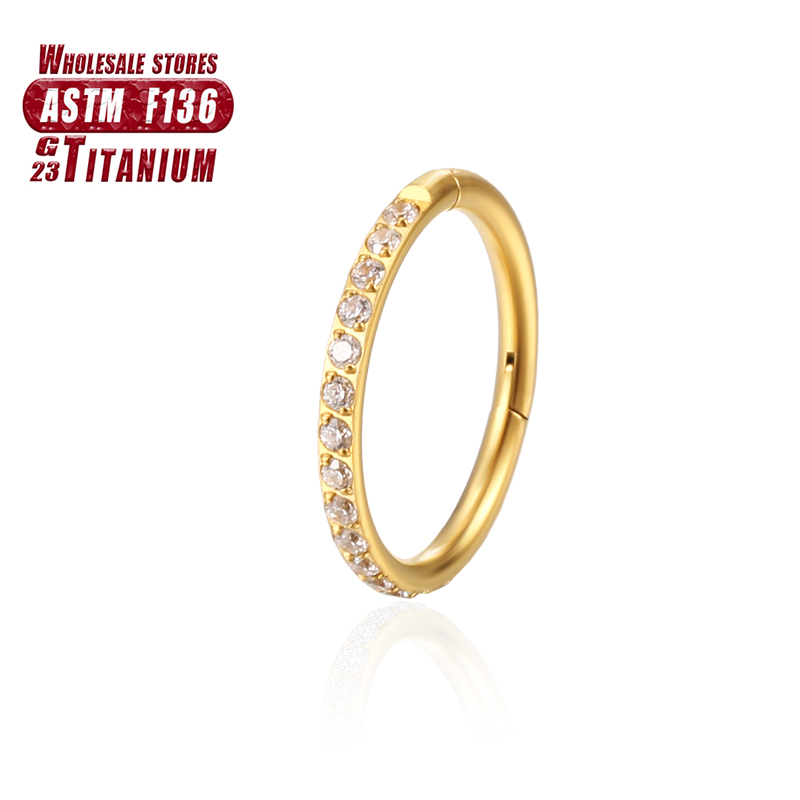F136 Titanium Nose Ring Implan - đánh giá và giá Body Jewelry Implant Grade Titanium