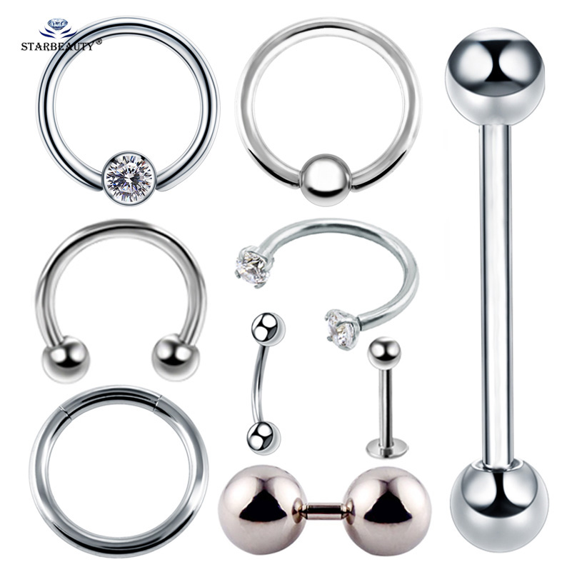 2 chiếc Đa Năng BCR Mặt Xỏ Xoắ - đánh giá và giá Body Jewelry Vch