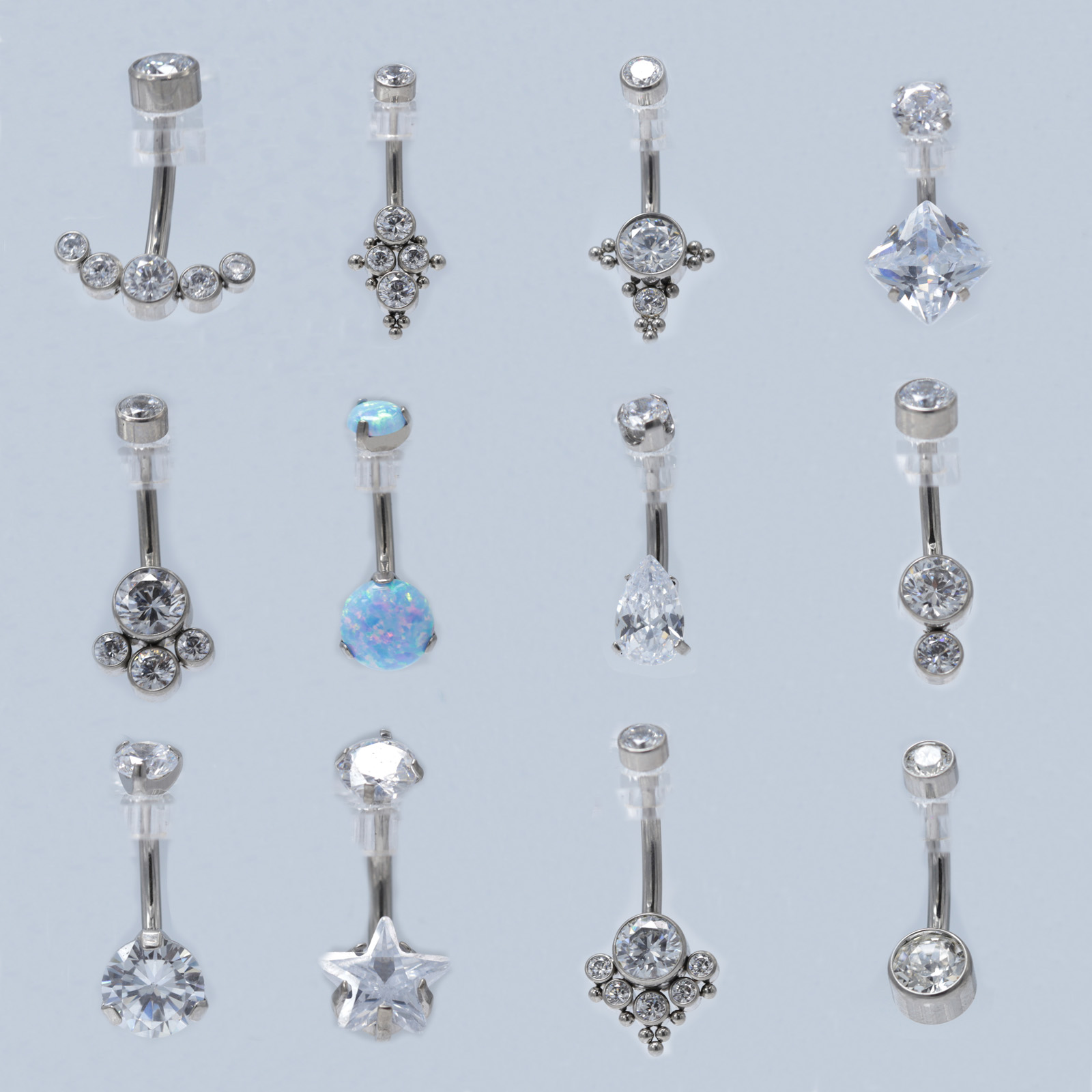 14G Titanium Belly Button Ring - đánh giá và giá Body Jewelry Implant Grade Titanium