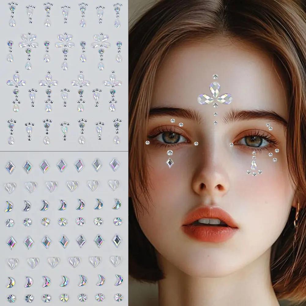 1 Sheet Colorful Bow/Star/Hear - đánh giá và giá Body Jewelry Tattoo