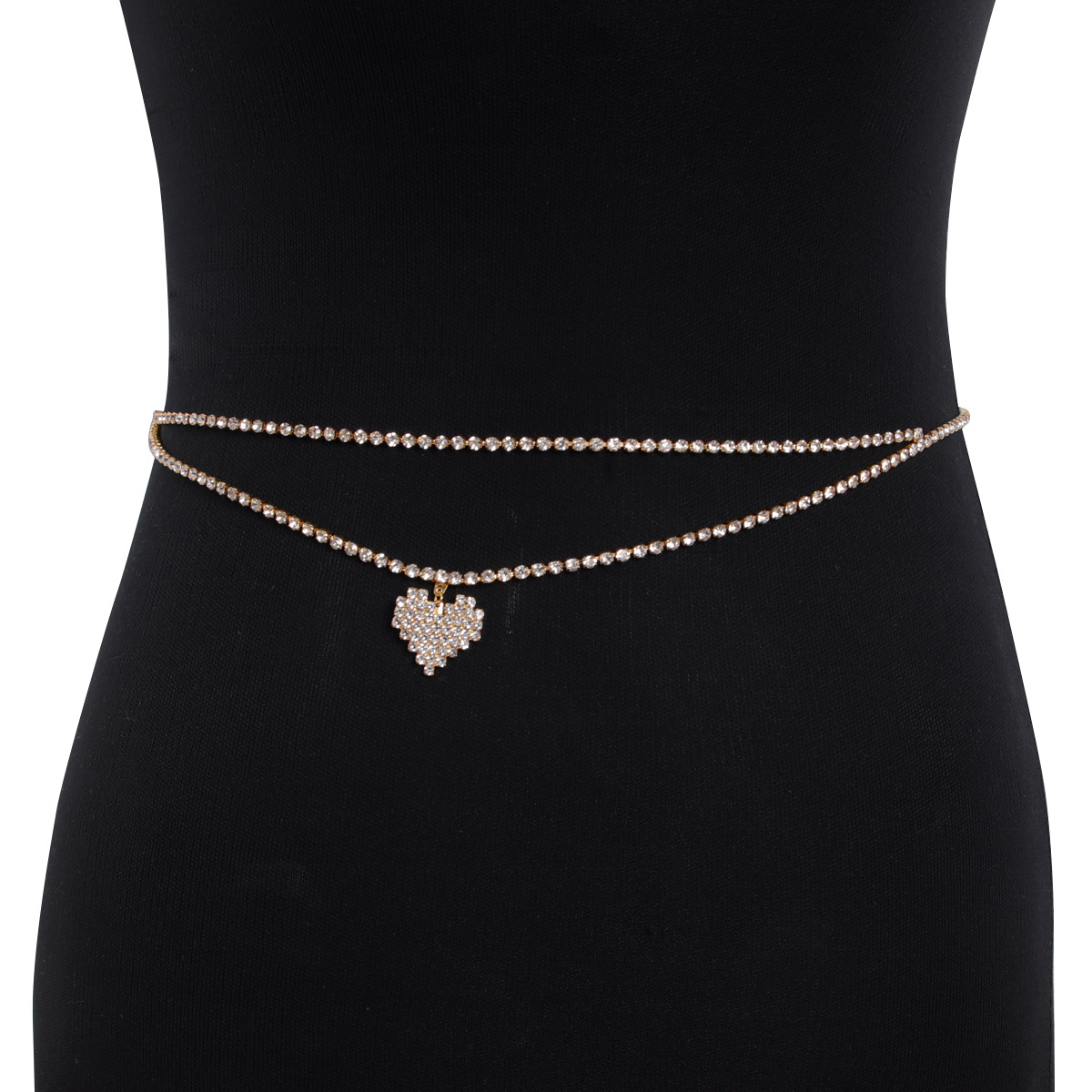 Fashionable Heart-shaped Sexy  - đánh giá và giá Body Jewelry Waist Chains