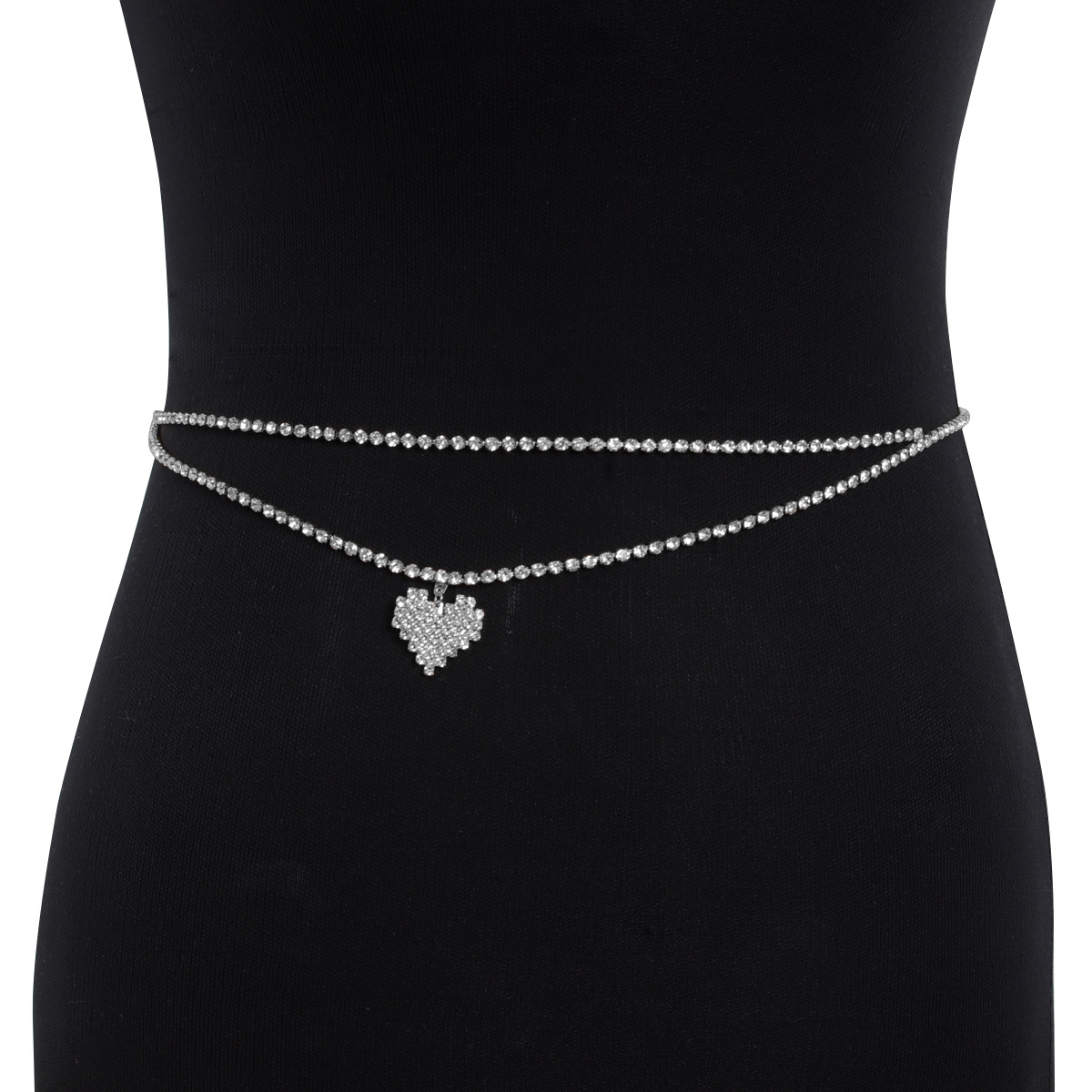 Fashionable Heart-shaped Sexy  - đánh giá và giá Body Jewelry Waist Chains