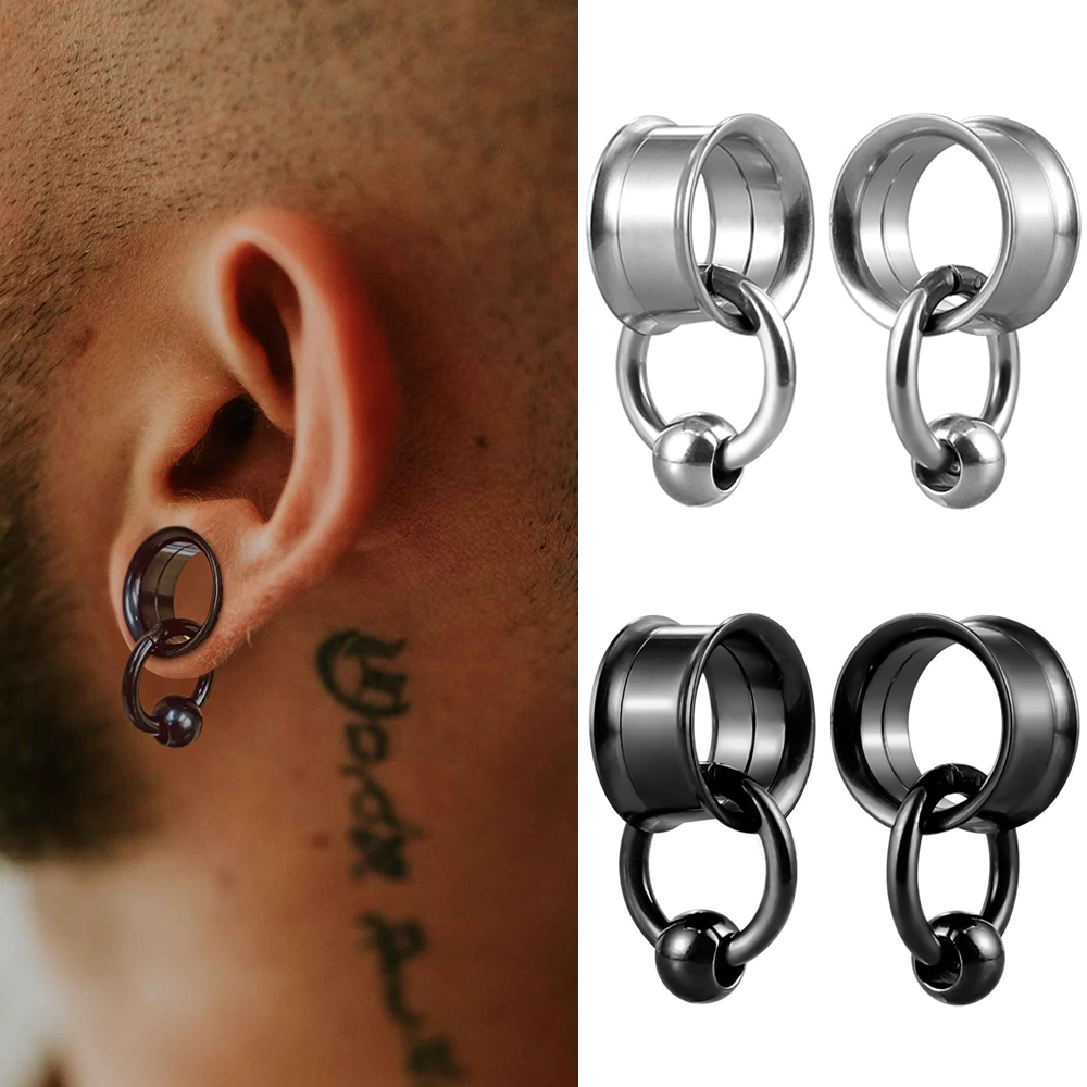 2PC/Set Stainless Steel Round  - đánh giá và giá Body Jewelry Changing Kit