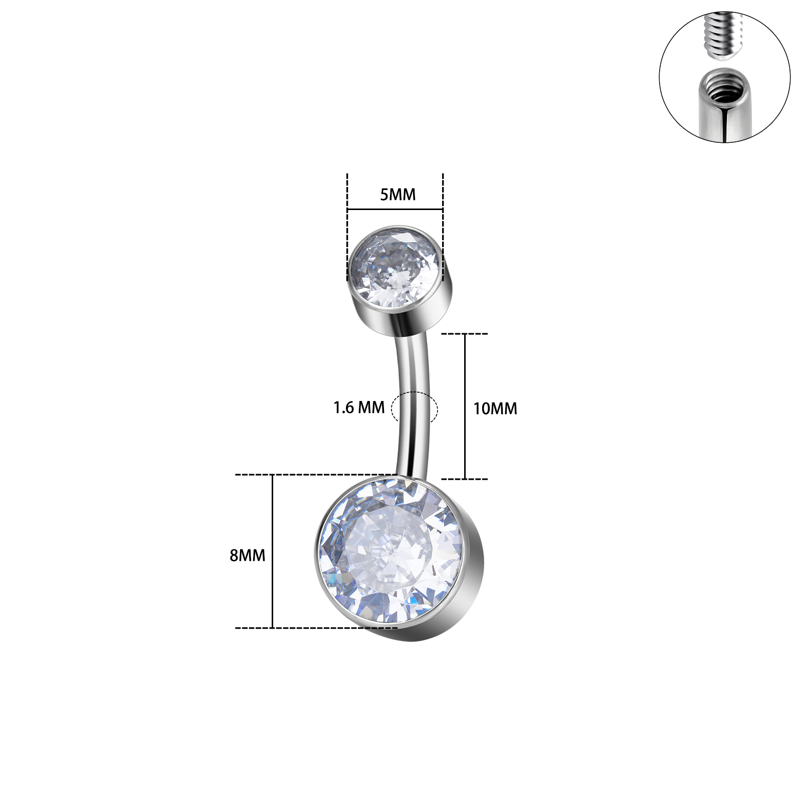Implant Grade G23 Titanium 14G - đánh giá và giá Body Jewelry Implant Grade Titanium