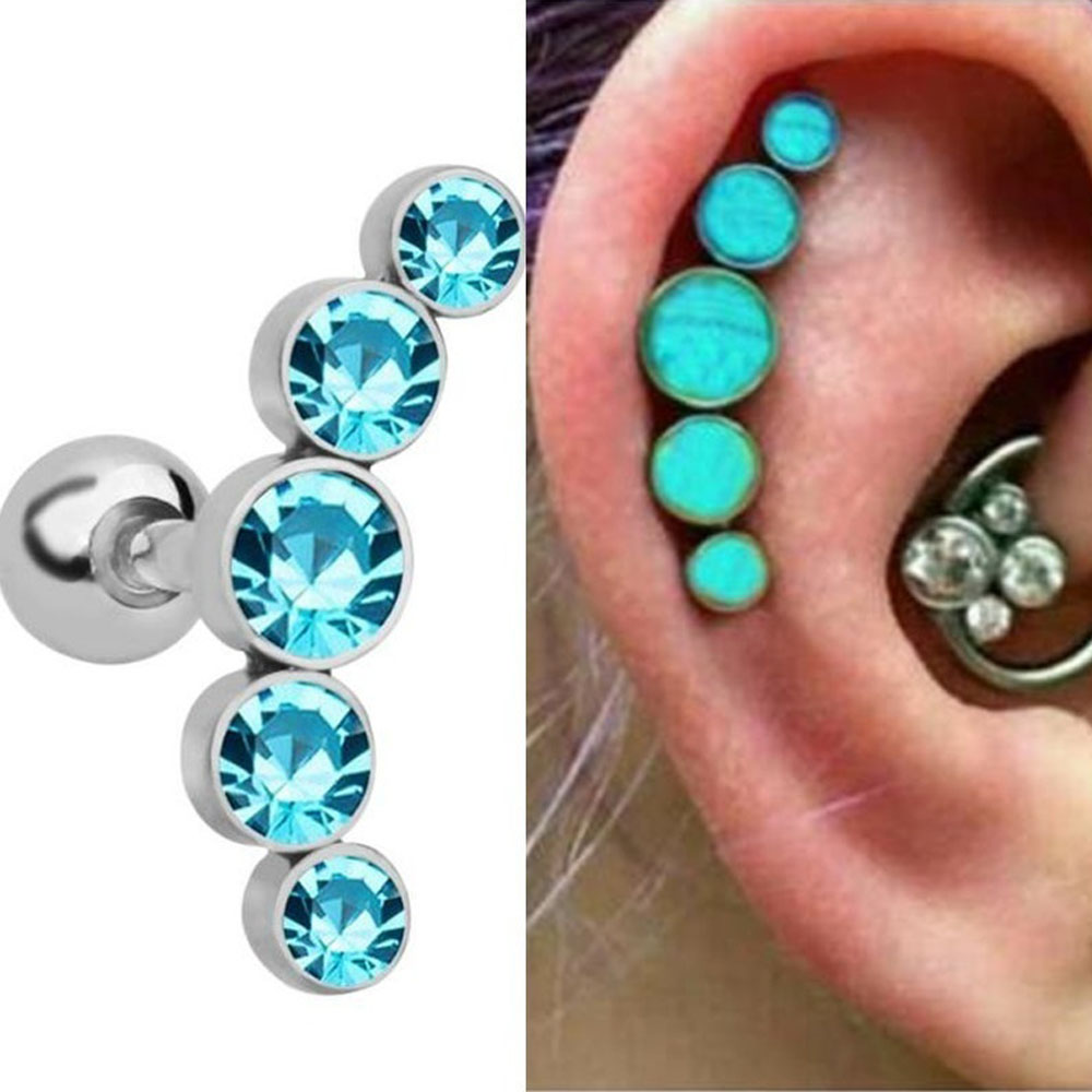 1Pcs Fashion 16G Stainless Ste - đánh giá và giá Body Jewelry Cartilage Earrings