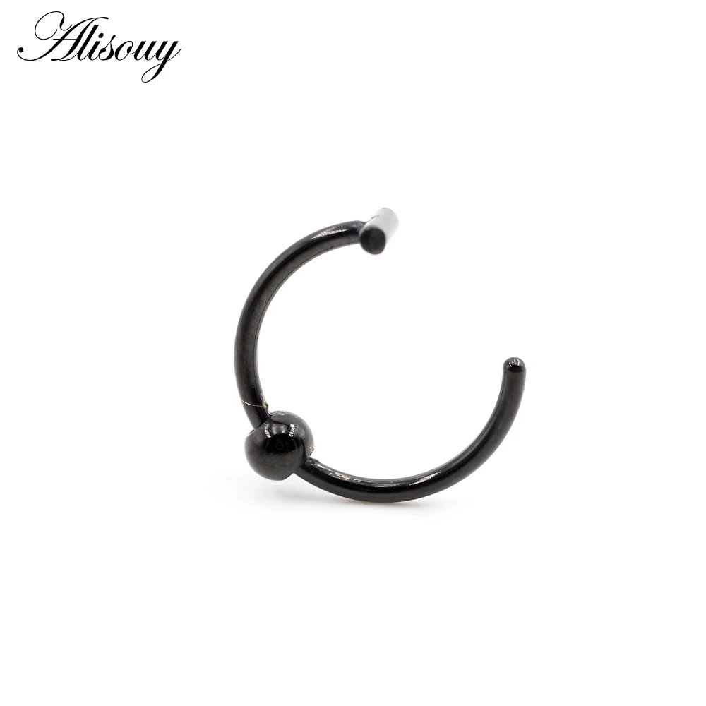 1 Piece Stainless Steel Nose R - đánh giá và giá Body Jewelry Metal Types