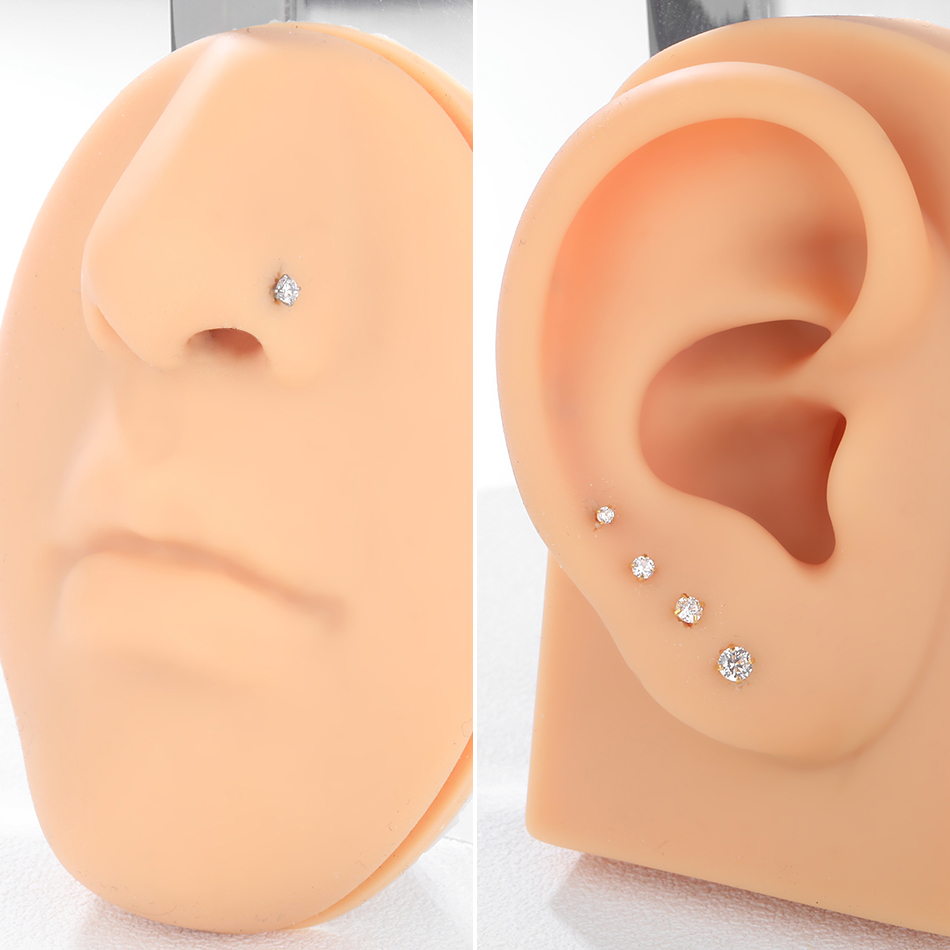 1/5pcs Implant Grade Titanium  - đánh giá và giá Body Jewelry Implant Grade Titanium