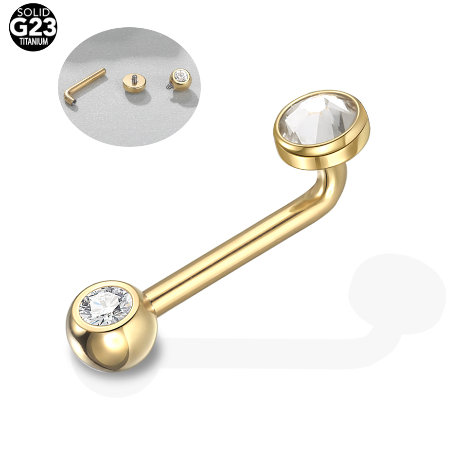 1PC G23 Titanium Christina Ver - đánh giá và giá Body Jewelry Vch