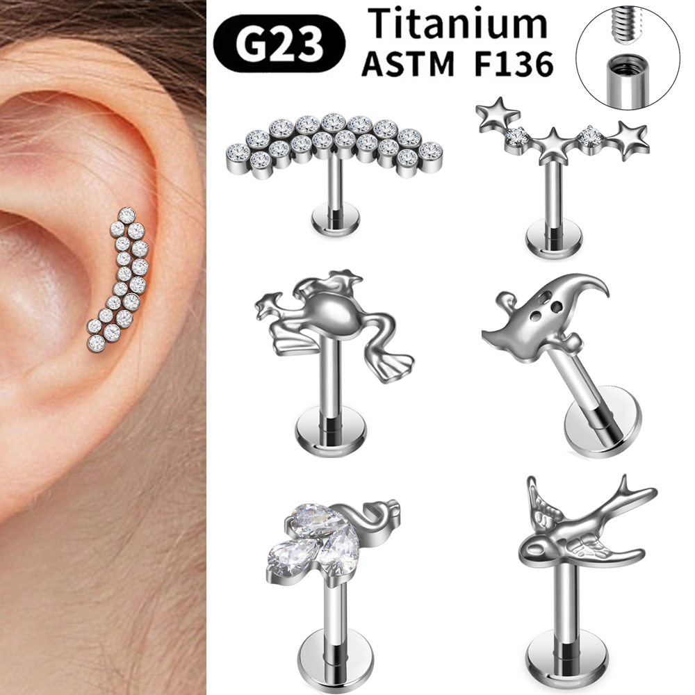 ASTM F136 G23 Titanium Piercin - đánh giá và giá Body Jewelry Changing Kit