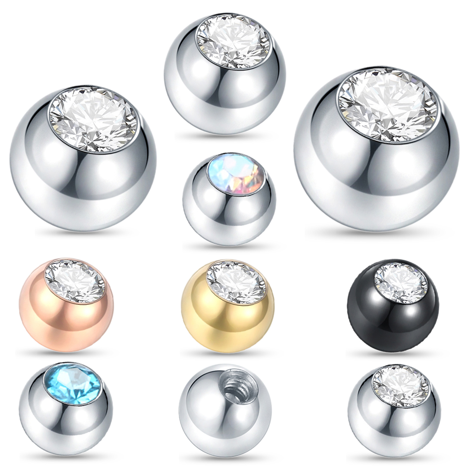 10 Chiếc Vít Thép Không Gỉ Bón - đánh giá và giá Body Jewelry Barbell