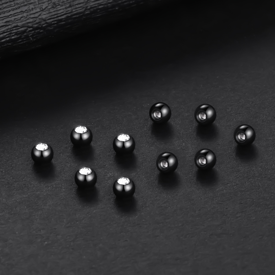 10 Chiếc Vít Thép Không Gỉ Bón - đánh giá và giá Body Jewelry Barbell