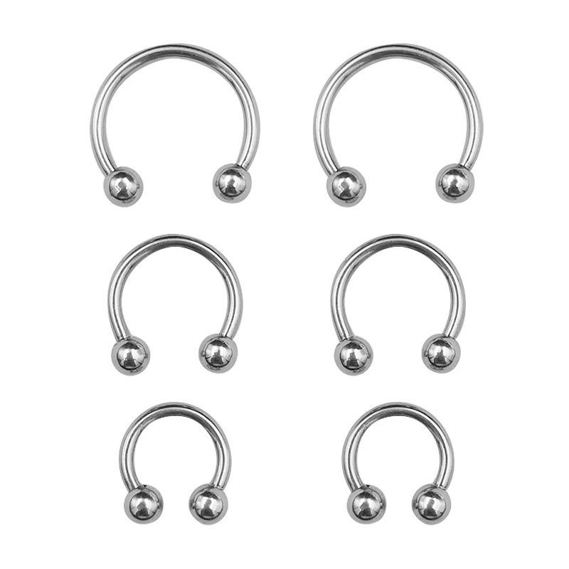 6PCS/Set  Stainless Steel Nose - đánh giá và giá Body Jewelry Changing Kit