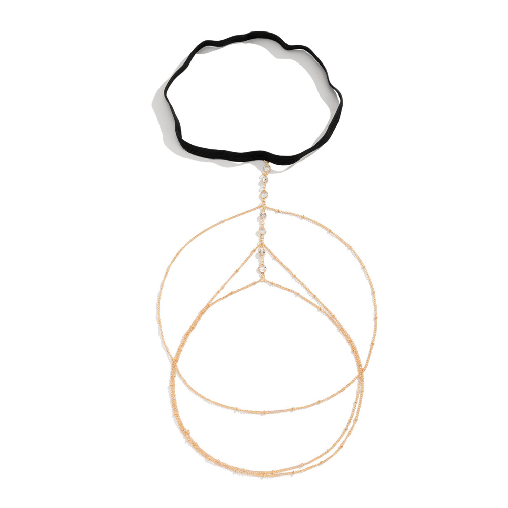 Boho Elastic Band Crystal Leg  - đánh giá và giá Body Jewelry For Sale