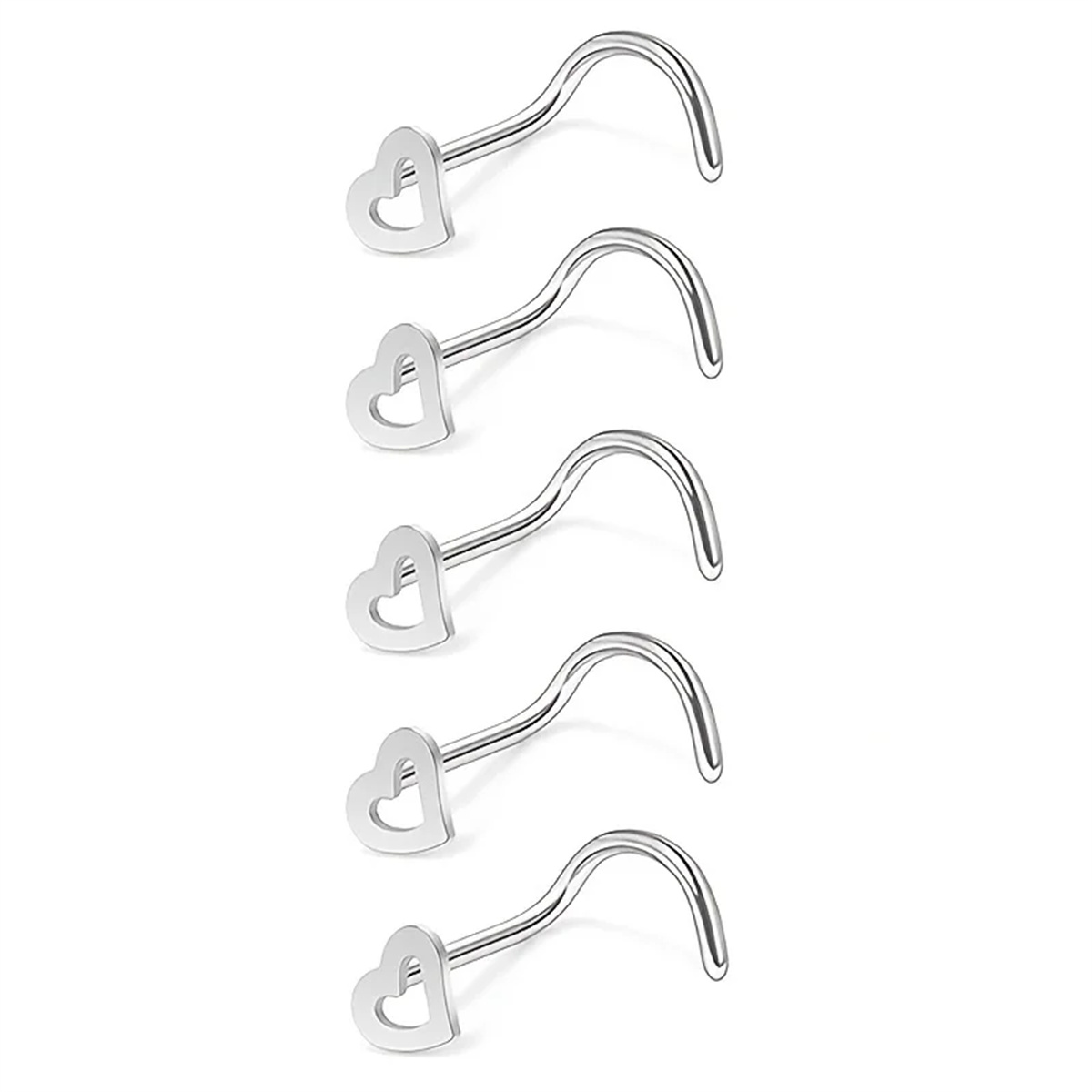 EVISPOL 5Pcs Fashion Hollow He - đánh giá và giá Body Jewelry Metal Types