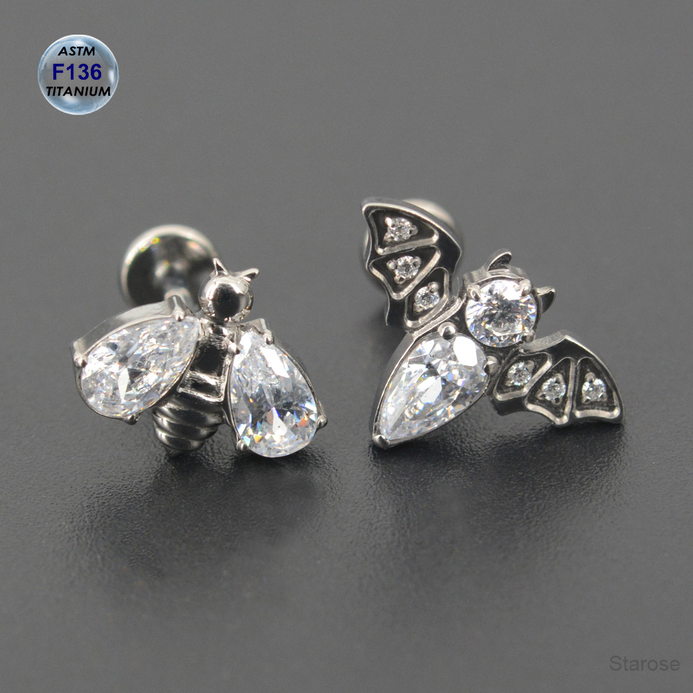 Cấy Ghép Cấp ASTM F-136 Titan  - đánh giá và giá Body Jewelry Implant Grade Titanium