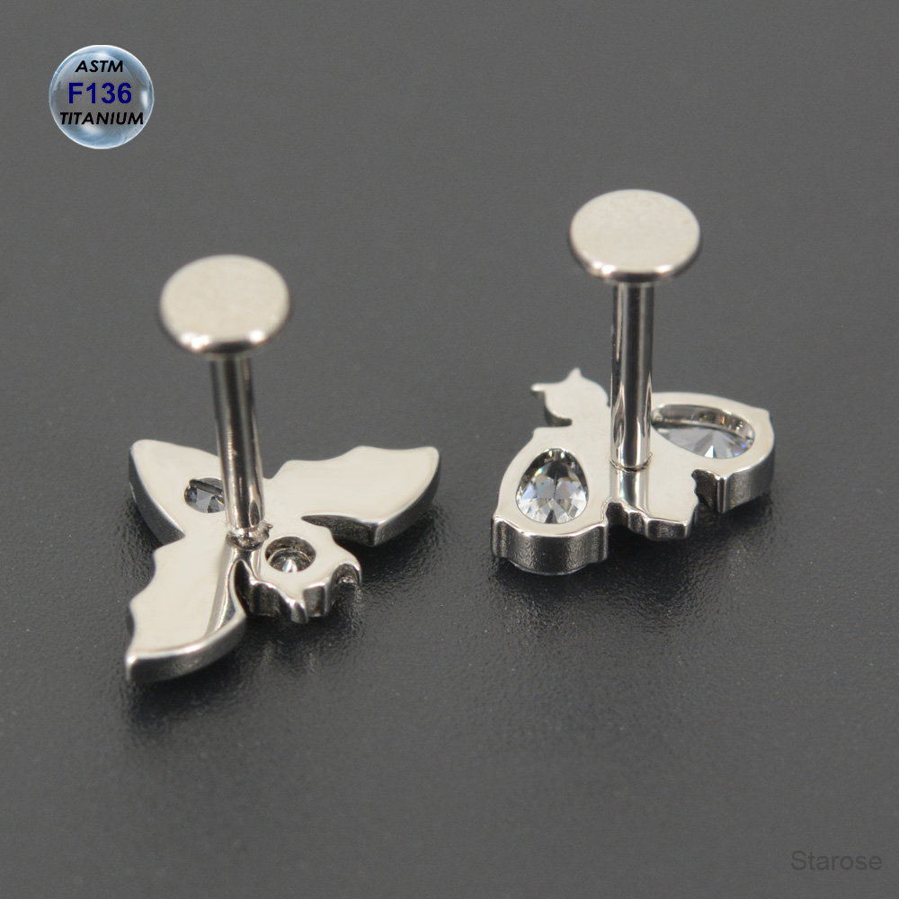 Cấy Ghép Cấp ASTM F-136 Titan  - đánh giá và giá Body Jewelry Implant Grade Titanium