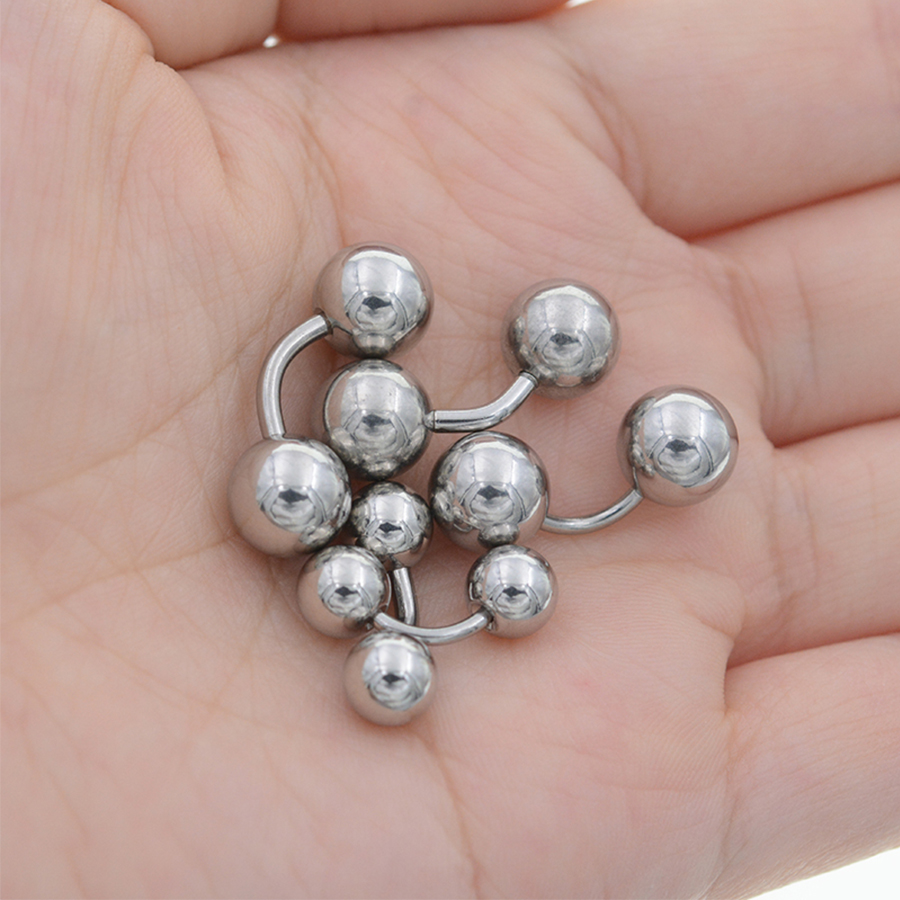 1Pc 316L Surgical Steel Curved - đánh giá và giá Body Jewelry Vch