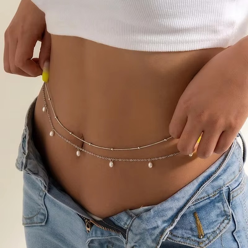 2024 New Trendy Sexy Double La - đánh giá và giá Body Jewelry Waist Chains