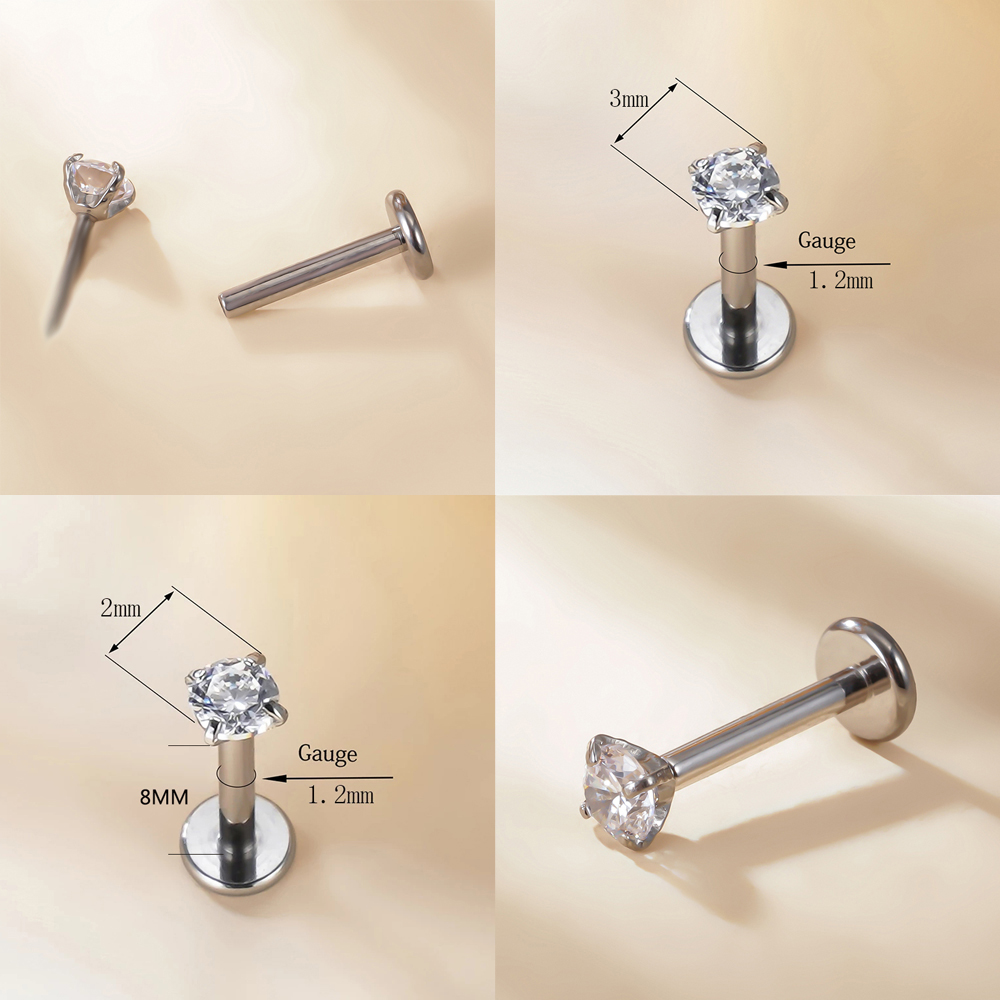 10/50pcs 20/18/16g G23 Titaniu - đánh giá và giá Body Jewelry Changing Kit